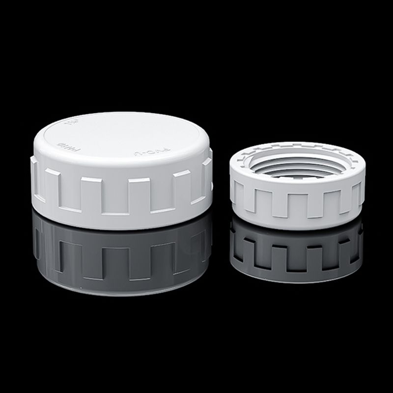 Drain Pipe Clip - Tampa de PVC Fêmea 20-60mm Branca