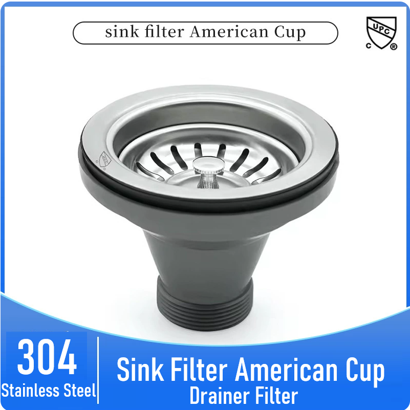 Overflow Pipe Clip - Filtro de pia, copo americano, escorredor