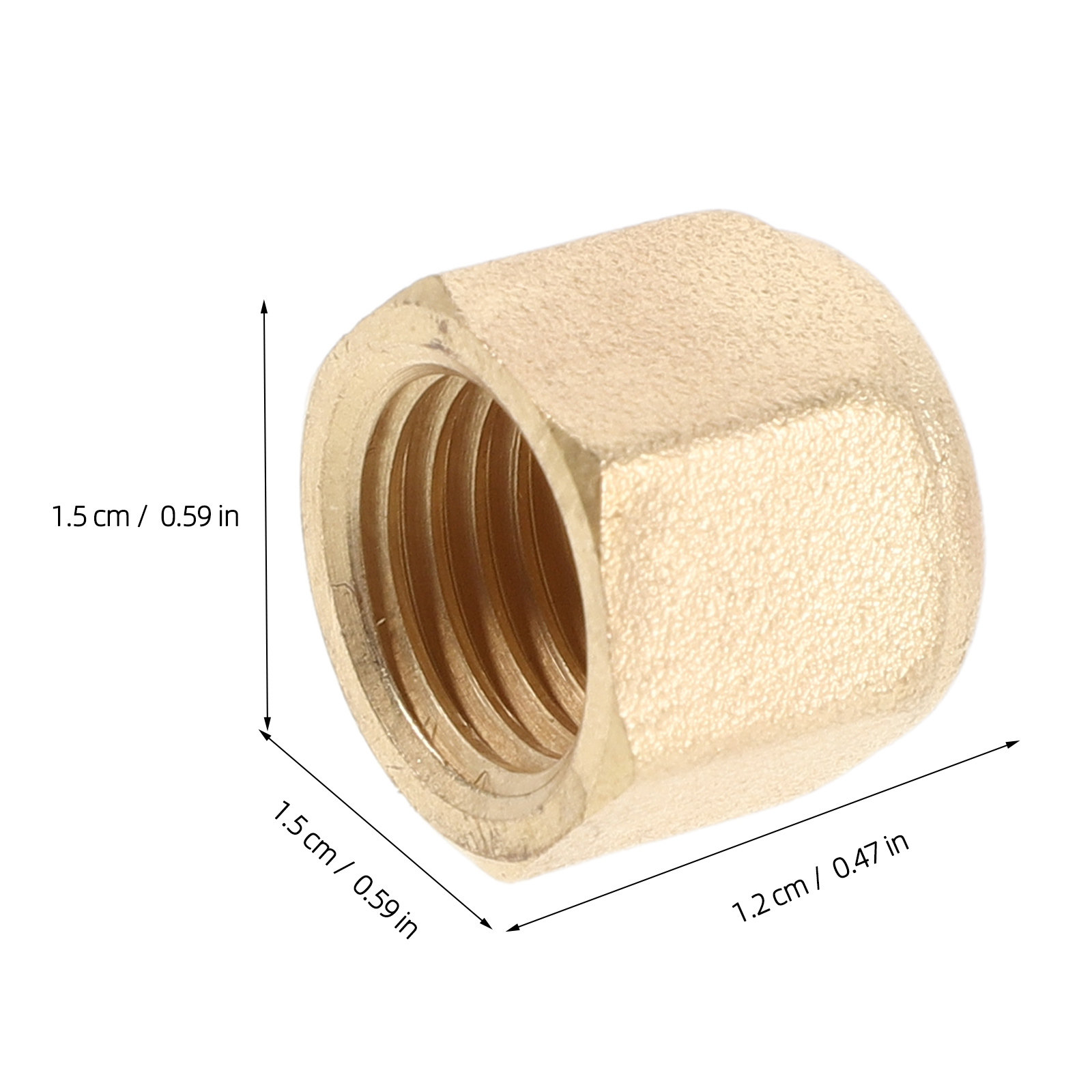10 Peças de Tampas de Conexões - Compression Fitting Brass avaliação e preço