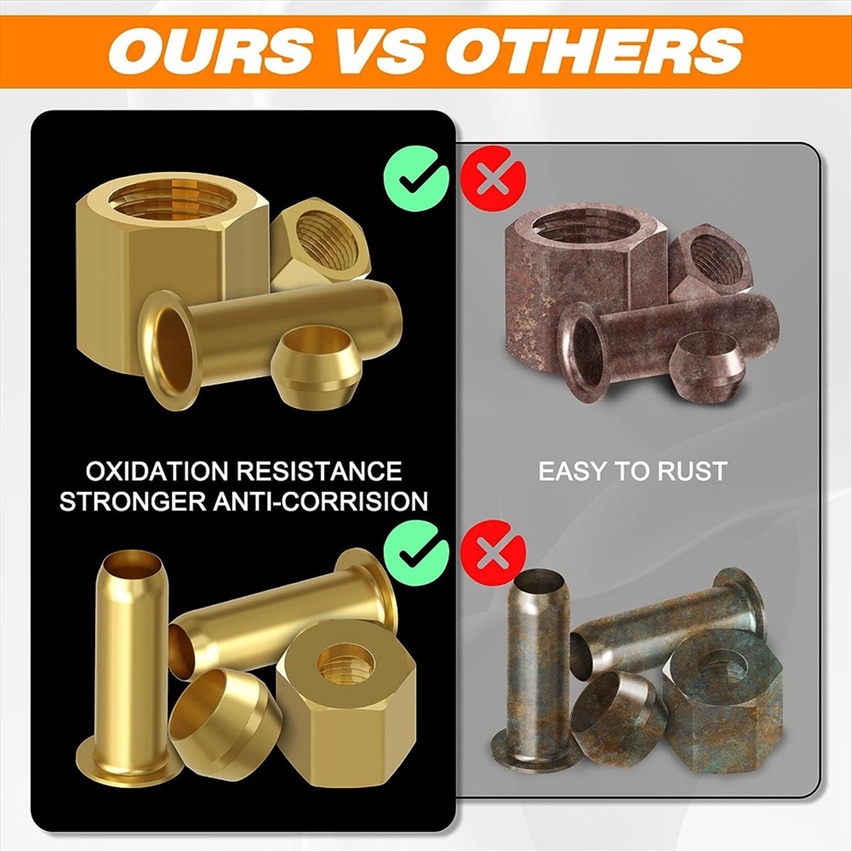 Kit de Conexões de Compressão  - Compression Fitting Brass avaliação e preço