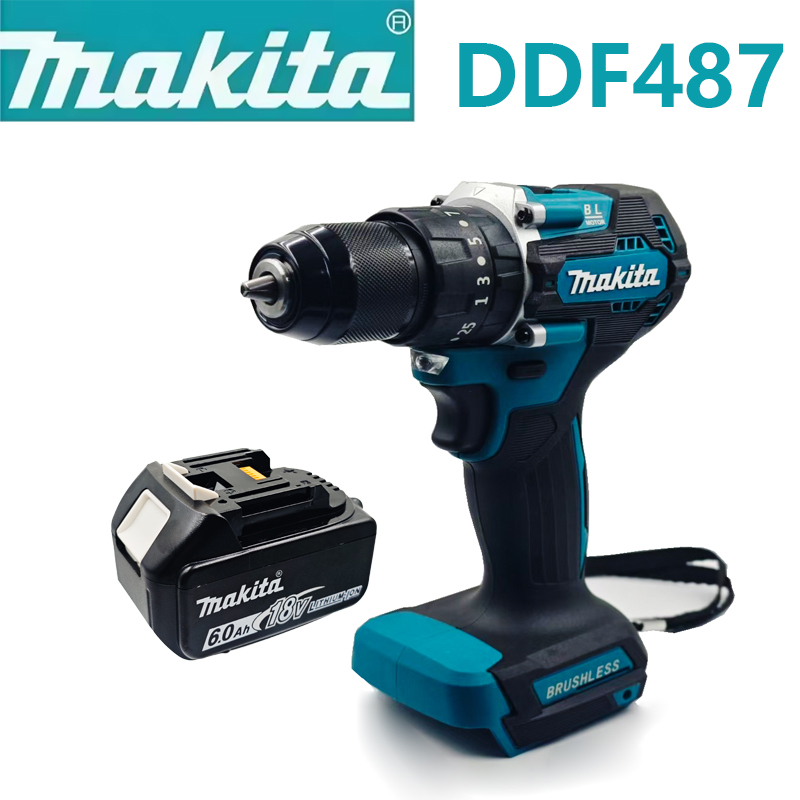 Furadeira Sem Fio Makita DDF48 - Makita Drill Ddf484 avaliação e preço