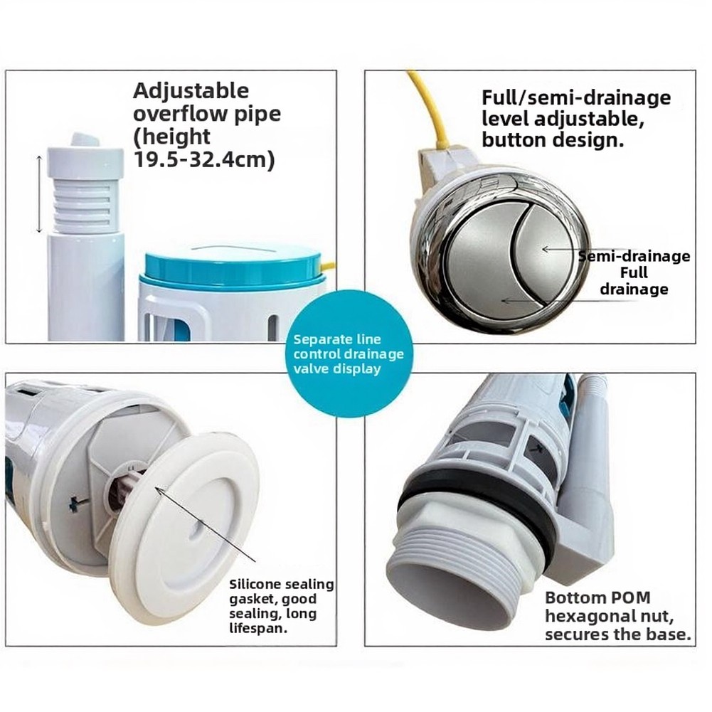 1 Peça Cabo de Válvula de Desc - Toilet Fill Valve avaliação e preço
