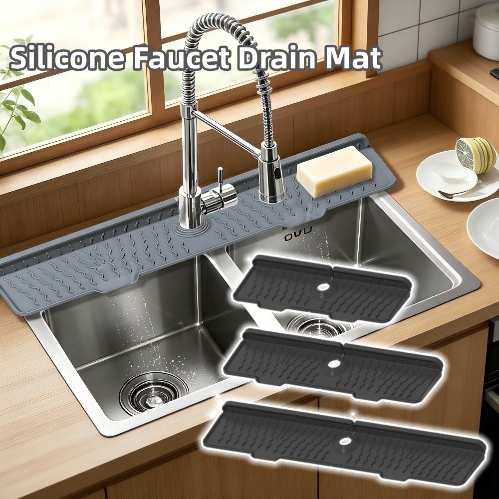 Novo Tapete de Silicone Antide - Silicone Tap Washer avaliação e preço