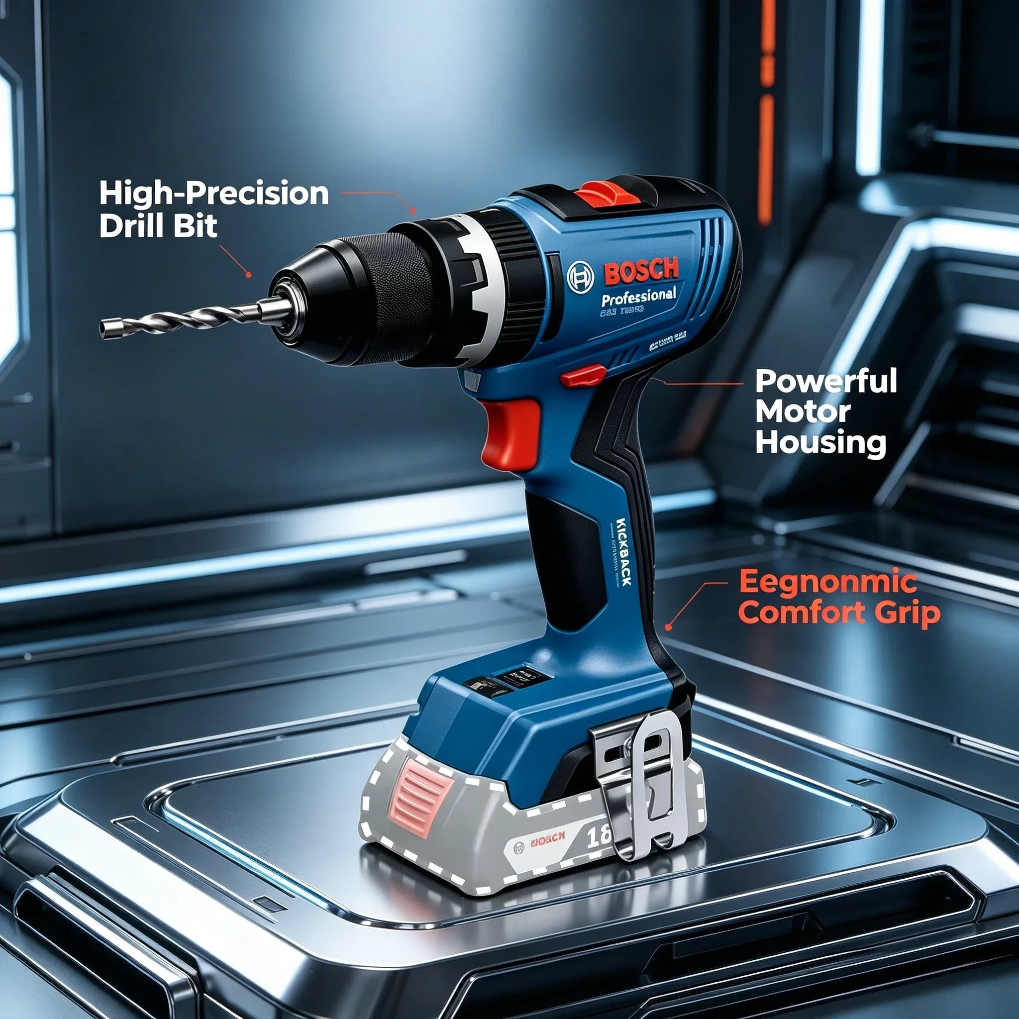Bosch GSB 18V-65 Professional, - Bosch Drill Gsb 18V avaliação e preço