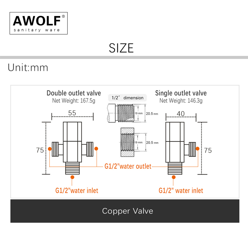 Wall-montado Latão Válvula De  - Toilet Fill Valve avaliação e preço