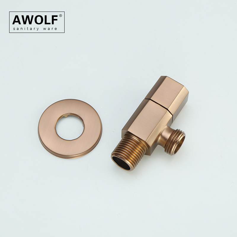 Wall-montado Latão Válvula De  - Toilet Fill Valve avaliação e preço