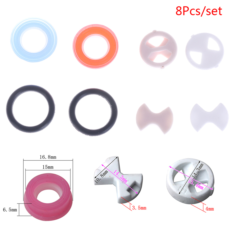 【Conjunto de 8 Peças: Insertos - Silicone Tap Washer avaliação e preço